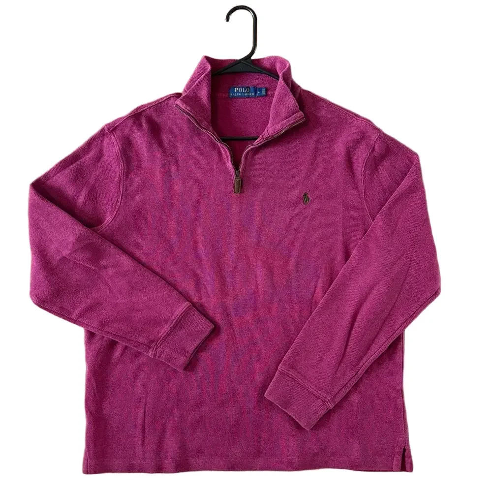 Polo by Ralph Lauren Men's Sweatshirt Size Large Quarter Zip Sweater